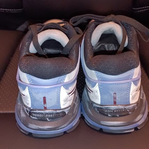 Heron Preston Block Stepper Low Top Worn Out Aesthetic Men’s 7 - Picture 4 of 10